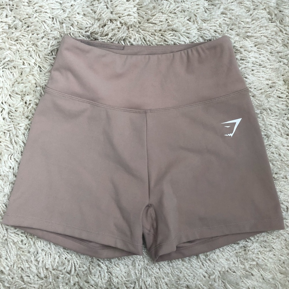 Gymshark Taupe Dreamy Shorts (XS)